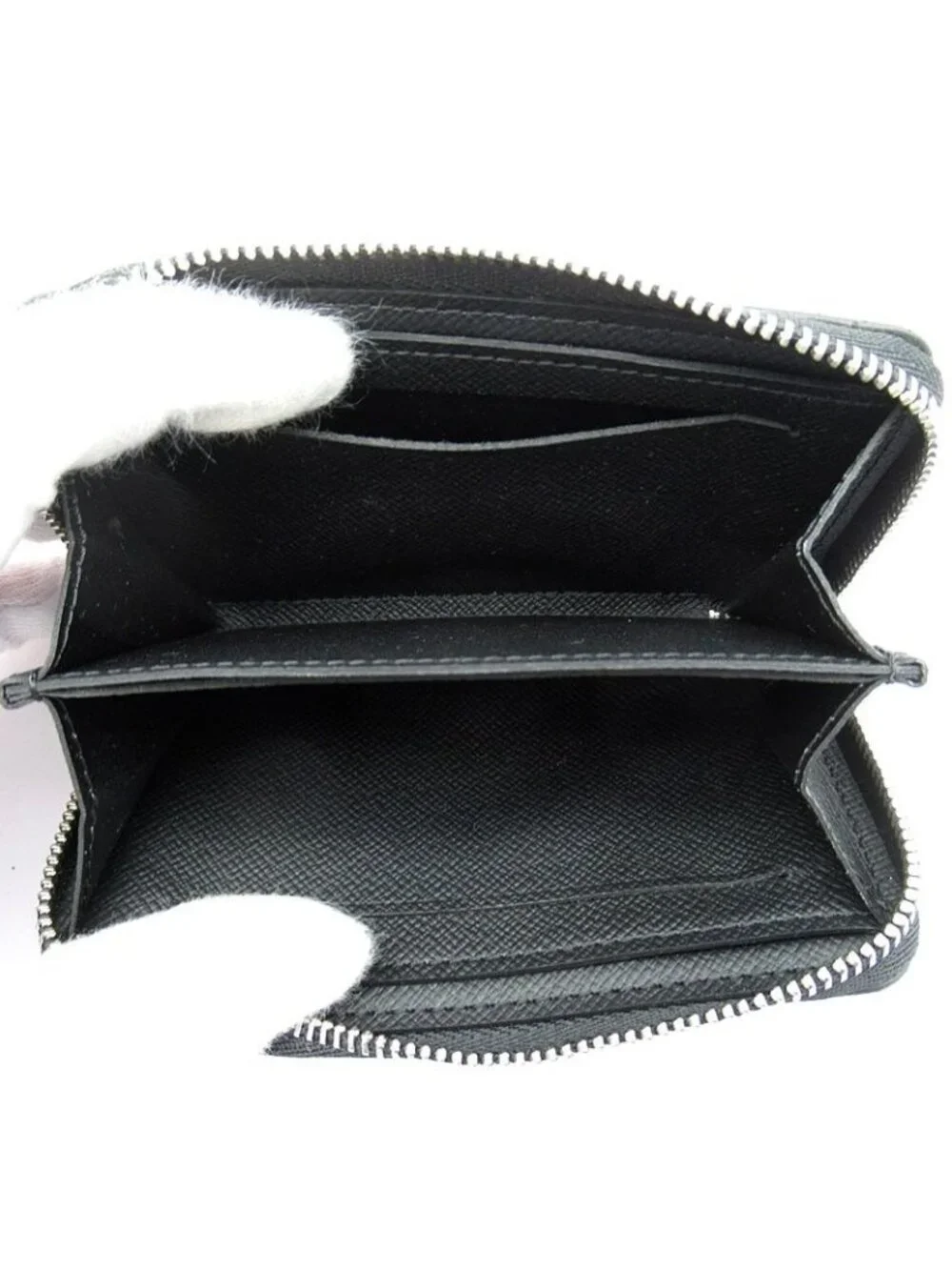 Louis Vuitton Zippy Coin Purse Damier Graphite Black